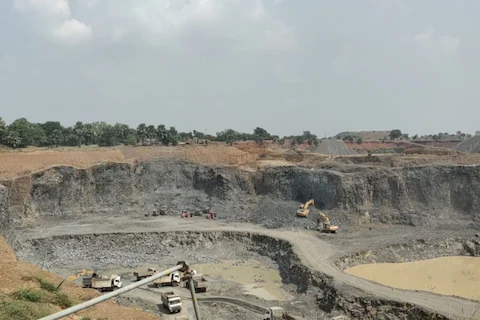Illegal mining