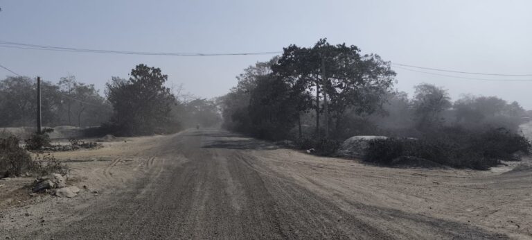 पत्थर के धूल बने आफ़त , बीमारियों की आशंका से लोग हलकान