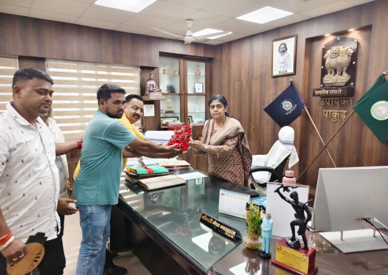 नवनियुक्त उपायुक्त मेघा भारद्वाज का ओलिंपिक, एथलेटिक्स व साइकिलिंग संघ ने किया स्वागत एवं अभिनंदन