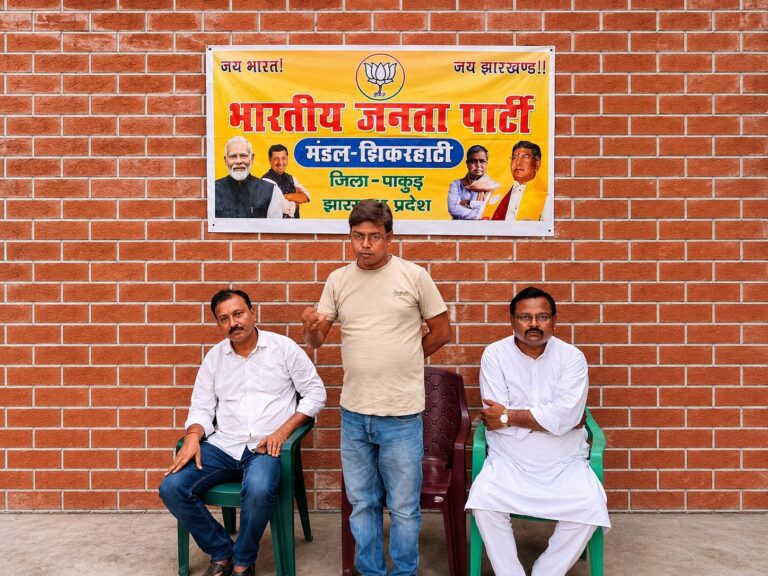 भाजपा झिकरहाटी मंडल की बैठक संपन्न,एसआईआर की की गई समीक्षा।